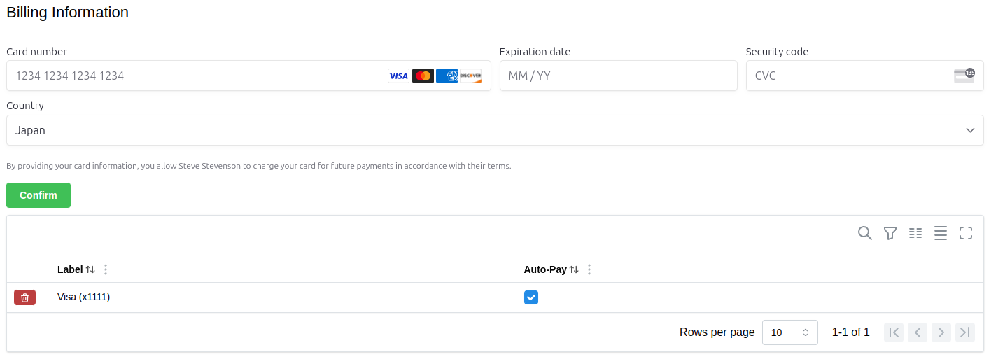 Client portal